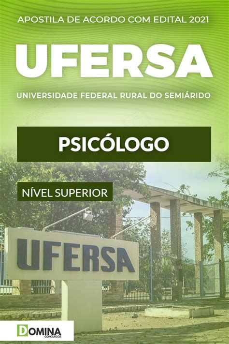 Apostila Concurso P Blico Ufersa Psic Logo