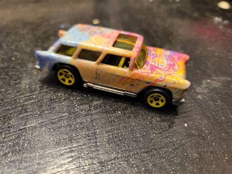 Chevy Nomad Wagon Hot Wheels Custom With Hydrographic Film Etsy