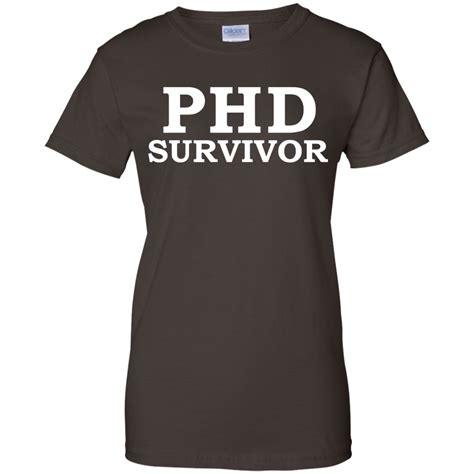 Funny Phd Survivor Tshirt Doctoral Degree Doctorate Graduate Shirt Design Online