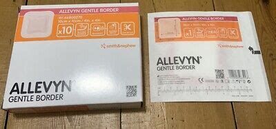 Allevyn Gentle Border Cm X Cm Silicon Gel Adhesive Hydrocellular