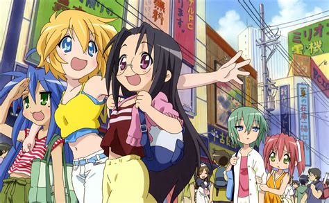 Luckystar Wallpaper By Kyoto Animation 223378 Zerochan Anime Image