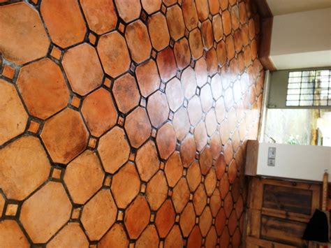 Matching mixed Terracotta Kitchen tiles in Paxford | Warwickshire Tile ...