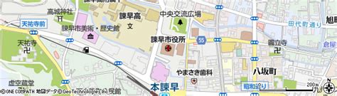 長崎県諫早市の地図 住所一覧検索｜地図マピオン