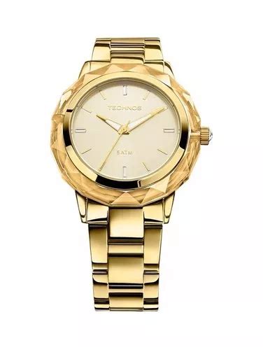 Reloj Technos Para Mujer Elegance 2035 Mcm 4x 32353 Color De Correa