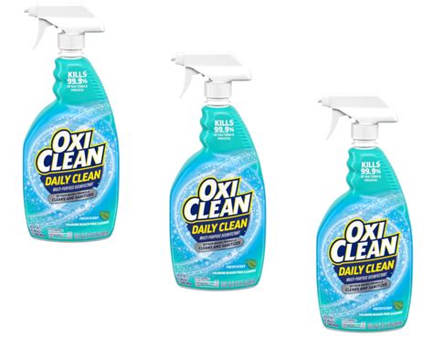 Oxiclean Daily Clean Multi Purpose Disinfectant Spray 30 Ounce Pack