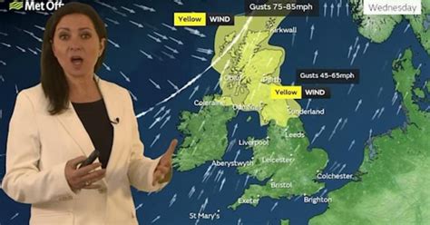 Watch: Storm Ingunn hits tip of UK with 75-85mph wind gusts | Metro Video