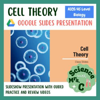 Cell Theory Google Slides Lesson For Aice As Level Biology Tpt