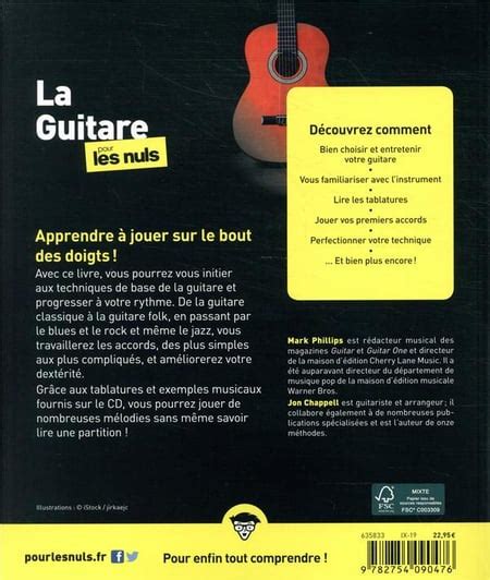 Guitare Pour Les Nuls Jon Chappell Mark Phillips