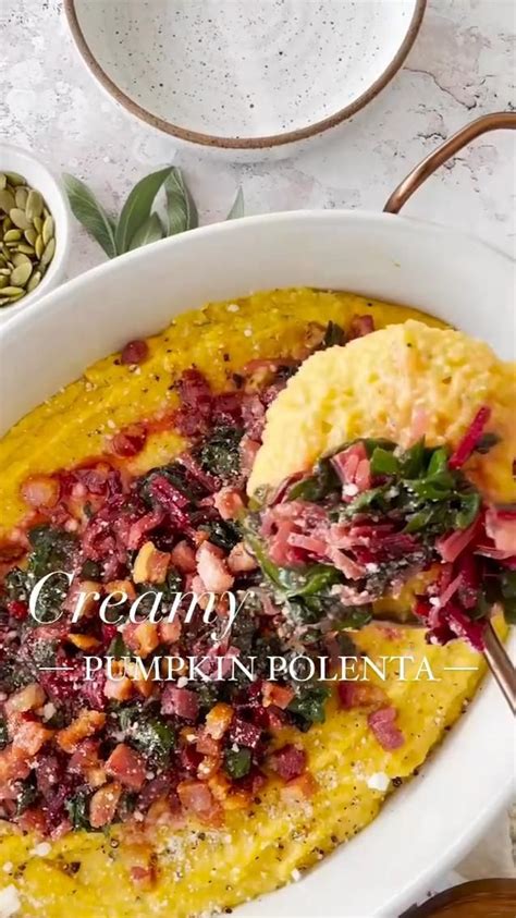 Creamy Pumpkin Polenta With Canned Pumpkin Well Seasoned Studio