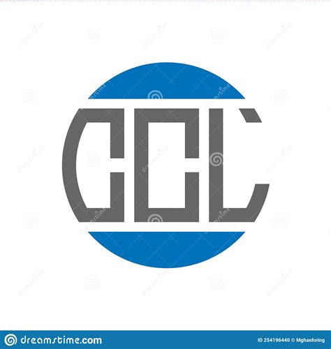 Ccl Letter Logo Design On White Background Ccl Creative Initials