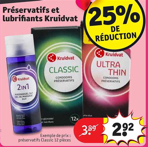 Promo Pr Servatifs Et Lubrifiants Kruidvat Chez Kruidvat Icatalogue Fr