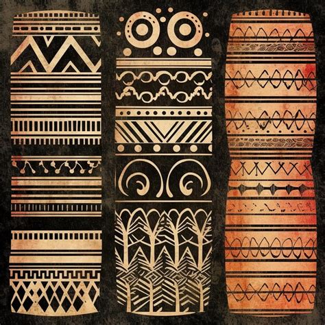 Premium AI Image | African Ethnic pattern