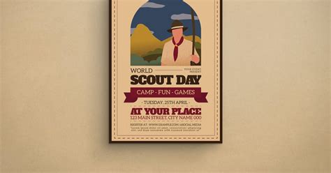 World Scout Day, Graphic Templates - Envato Elements