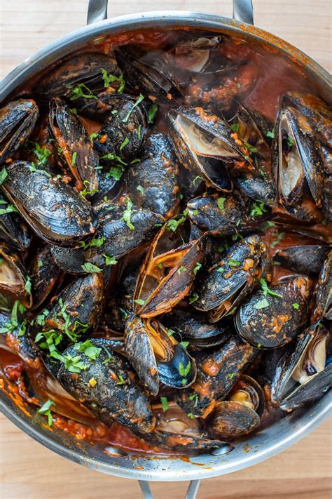 Mussels In Red Sauce Kitchen Swagger