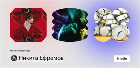 Никита Ефремов | Behance