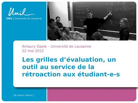 Ppt Les Grilles Dévaluation Un Outil Au Service De La Rétroaction