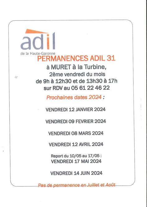 Permanences De L Agence D Partementale D Information Sur Le Logement