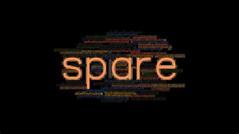 Spare Past Tense Verb Forms Conjugate Spare