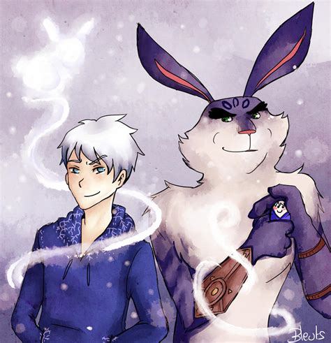 Jack Frost and Bunnymund 6 by saeru-bleuts on DeviantArt