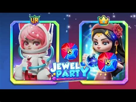 Jewel Party Gameplay Match Pvp Astronaut Vs Mystic Youtube