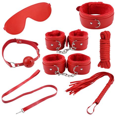 Pu Leather Adult Games Bondage Restraint Slaves Sex Toys Erotic Sex