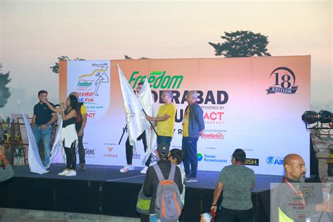 Hyderabad K Run Every Step Counts Run For Freedom