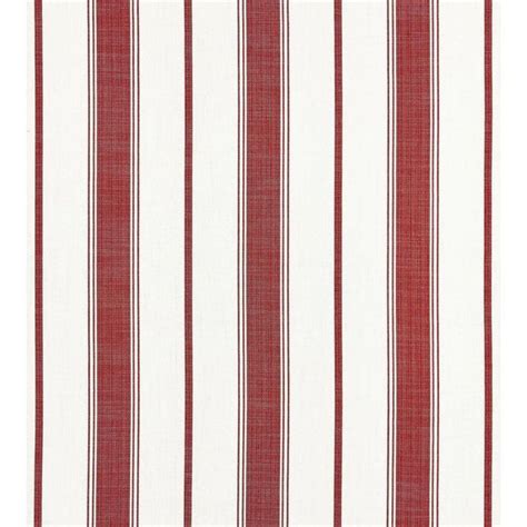 The House of Scalamandré Sconset Stripe Fabric Currant