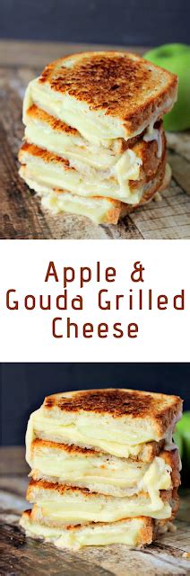 Apple And Gouda Grilled Cheese So Delicious Recipes