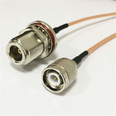 N Type Female To TNC Male Plug Pigtail Cable 15cm For Wifi Router