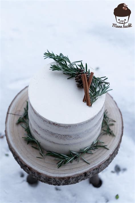 Winter Naked Cake Rezept Und Tutorial Mann Backt