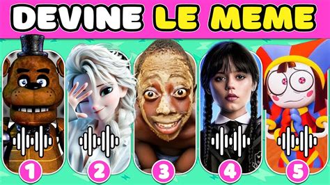 Devine Qui DANSEDevine Le MeMe Elsa Tenge TV Woman MrBeast Mercredi