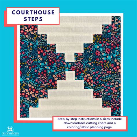 Courthouse Steps Quilt Block Tutorial And