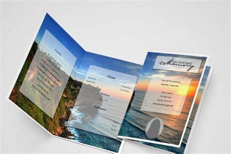 75+ Free Funeral Program Template | Self Printable Funeral Templates