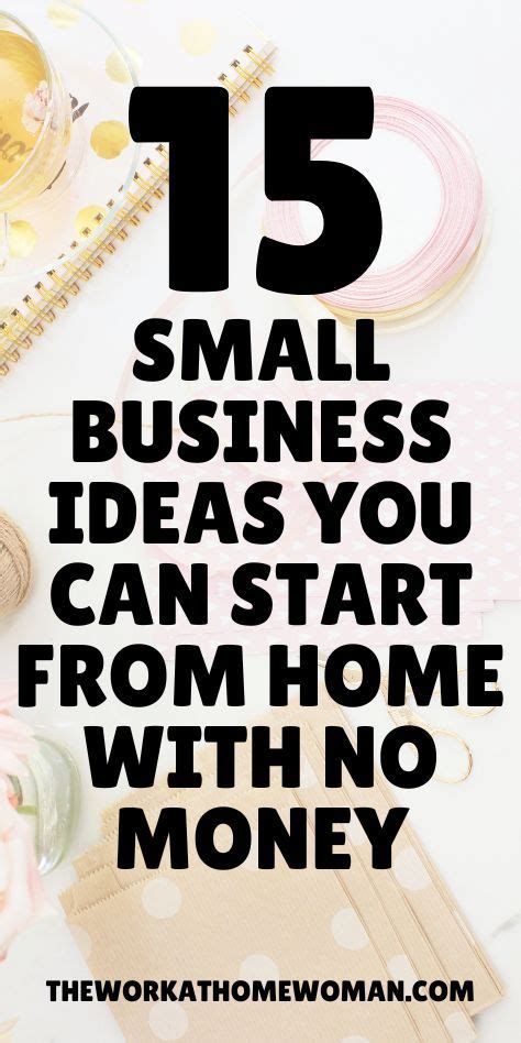 Home Businesses You Can Start With No Money Small Business From