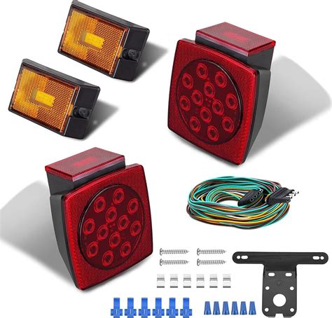 Amazon Cyfie 12V LED Trailer Light Kit DOT Certified Utility