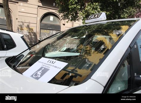 Napoli Japan 23rd Mar 2017 Stop Taxi Drivers Protest In Naples