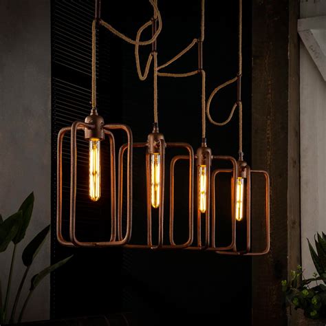 Koperen Hanglamp Delig Santa Copper Twist Lumz