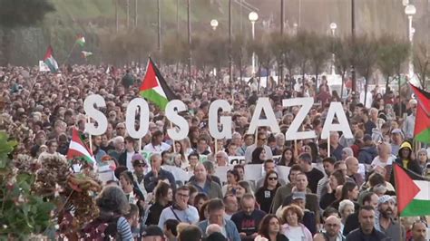 V Deo Donostia Clamor A Favor Del Pueblo Palestino Y La Soluci N