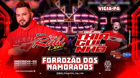 CD AO VIVO PODEROSO RUBI LIGHT EM VIGIA FORROZÃO DOS NAMORADOS 12