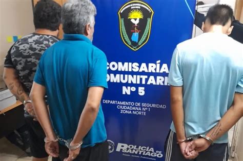 Detuvieron A Tres Personas Acusadas De Un Robo Personal Policial