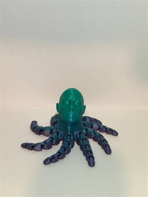 Rocktopus 3d Printed Articulated Fidget Toy Etsy