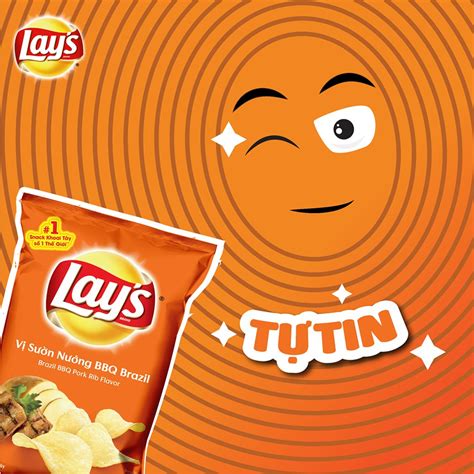 Snack Lays Khoai Tây Vị Sườn Nướng BBQ 35g Gói Banhkeogiare