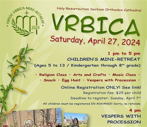 Childrens Mini Retreat At Holy Resurrection Serbian Orthodox Cathedral