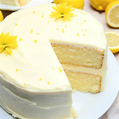 Lemon Velvet Cake with Lemon Cream Cheese Frosting