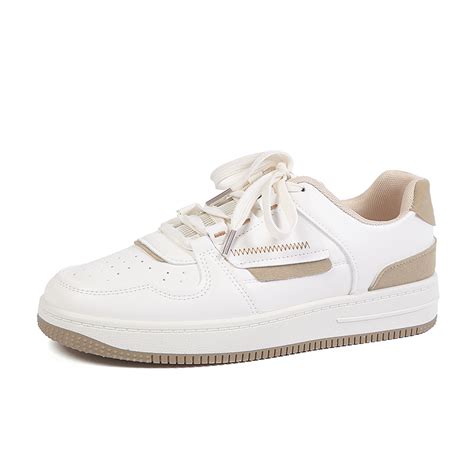 【lala】new Trend Sneakers Low Cut Casual White Rubber Shoes Neutral Color For Women Lazada Ph