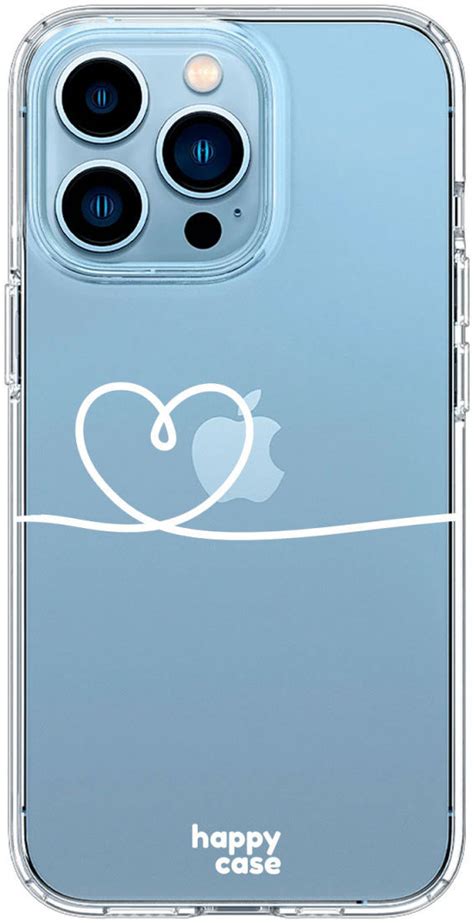 Happycase Iphone 13 Pro Hoesje Flexibel Tpu Hartje Print Gsmpuntnl