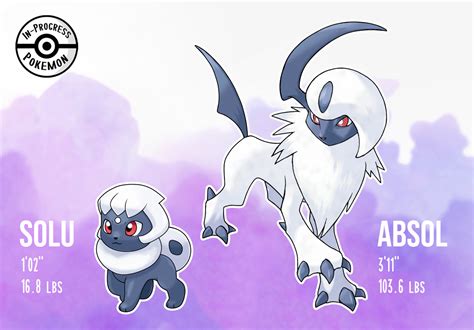 In Progress Pokemon Evolutions Solu Absol Pre Evolution Name