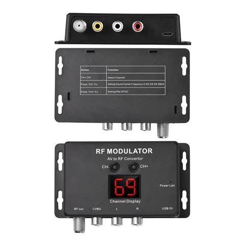 M60 Rf Modulator Av To Rf Converter Reliable Store