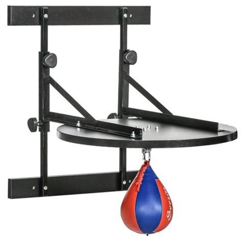 Soozier Heavy-duty Speed Bag For Boxing Training Equipment, Wall-mount Boxing Punching Bag ...