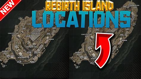 All Rebirth Island Map Locations Call Of Duty Black Ops Cold War